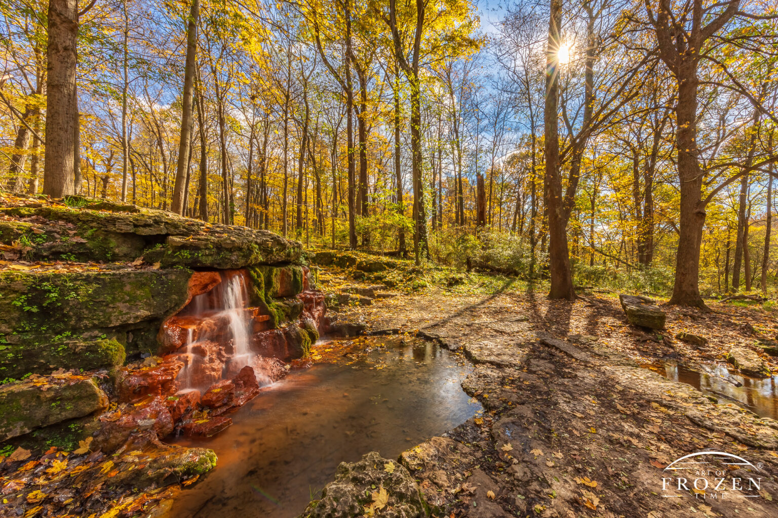 Autumn Day over The Yellow Springs, Glen Helen Nature Preserve No. 10 ...