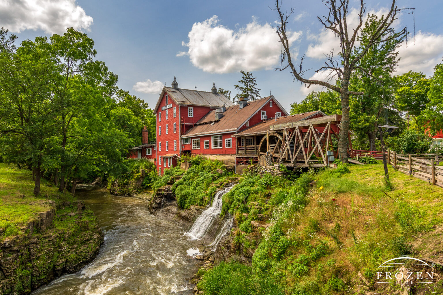 Clifton Mill in June | Art of Frozen Time